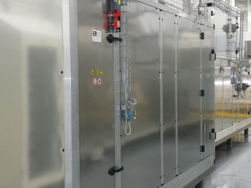 Condizionamento e deumidificazione sanitizzabile e antibatterico